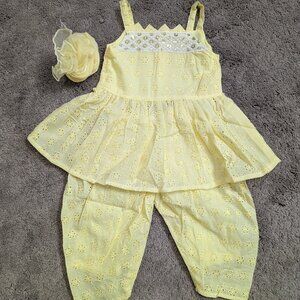 Primrose Chikankari Peplum Set